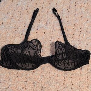 Victoria's Secret Sheer Black Bra